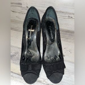 Enzo Angioloni ~ Black Lace Uppers